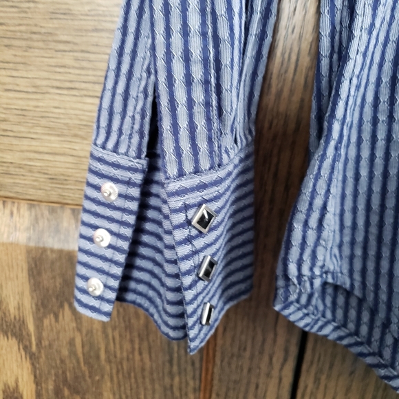 George Strait Troubadour Collection Wrangler Men's Shirt Size S - Picture 4 of 8